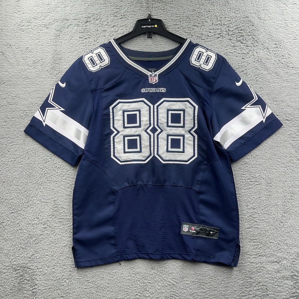 Nike Mens Blue Dallas Cowboys Dez Bryant 88 Football-NFL Jersey Size 40